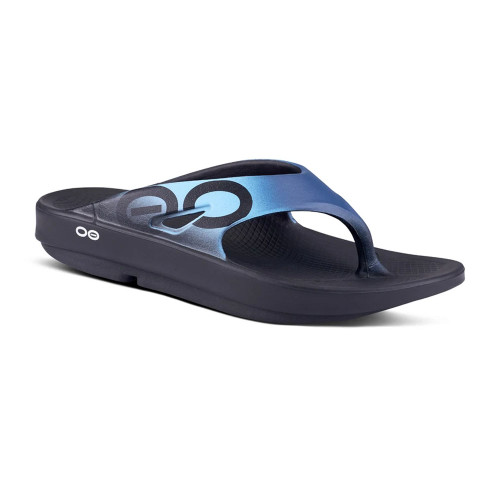 OOFOS Men's OOriginal Sport Sandal - Azul - 1001/Azul - Angle