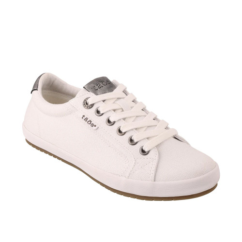 Taos Footwear Women's Star Burst - White / Pewter - STB-13834-WHPT - Angel