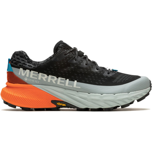 Merrell Men's Agility Peak Flex 5 GORE-TEX - Black / Tangerine - J068041 - Profile