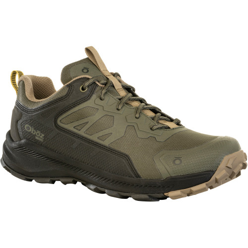 Oboz Footwear Men's Katabatic Low Waterproof - Evergreen - 44001/Evergreen - Angle