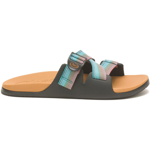 Chaco Men's Chillos Slide - Rising Teal - JCH108717 - Profile