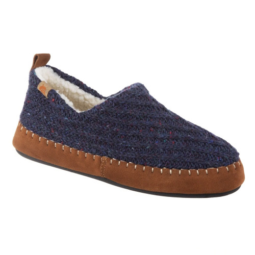  Acorn Women's Recycled Camden Moccasins - Navy - 19019/NVY - Angle