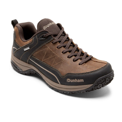 Dunham Men's Cloud Plus Lace-up Trekker Waterproof - Brown - CI5613 - Angle