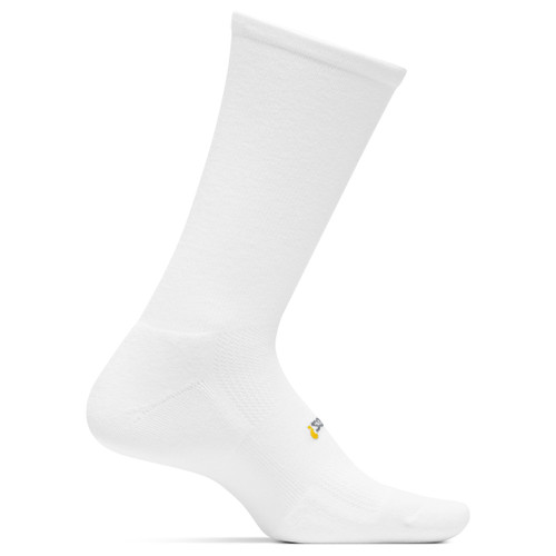 Feetures Cushion Crew Socks - White - FA1000