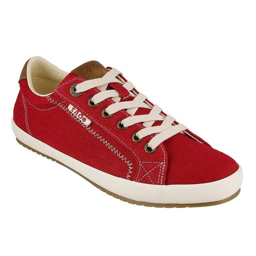 Taos Footwear Women's Star Burst - Red / Tan - STB-13834-RT - Angle